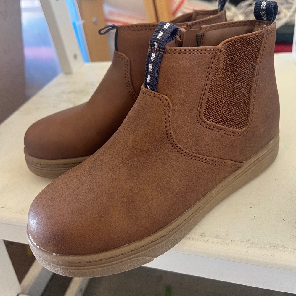 Cat & Jack boy boots size 12